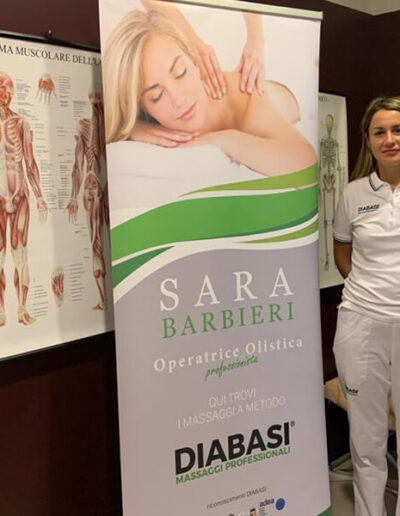 Massaggiatrice DIABASI® Sara BarbieriMassaggiatrice Albenga (SV) Massaggi DIABASI®